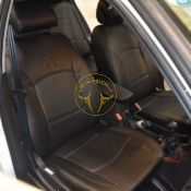 روکش صندلی دنا چرم مارال مشکی