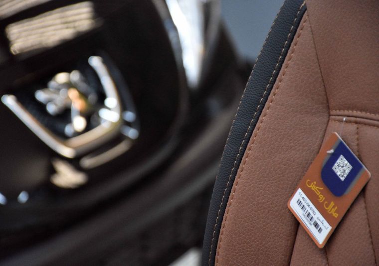 روکش صندلی 207 و 206 مدل تسلا