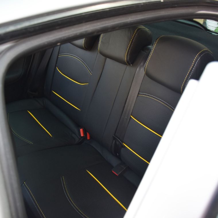 روکش صندلی چرم مدل پرو مفزی زرد 206