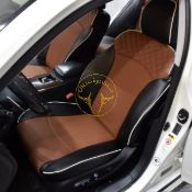 روکش چرم مشکی مارون لکسوس آی اس 300 IS