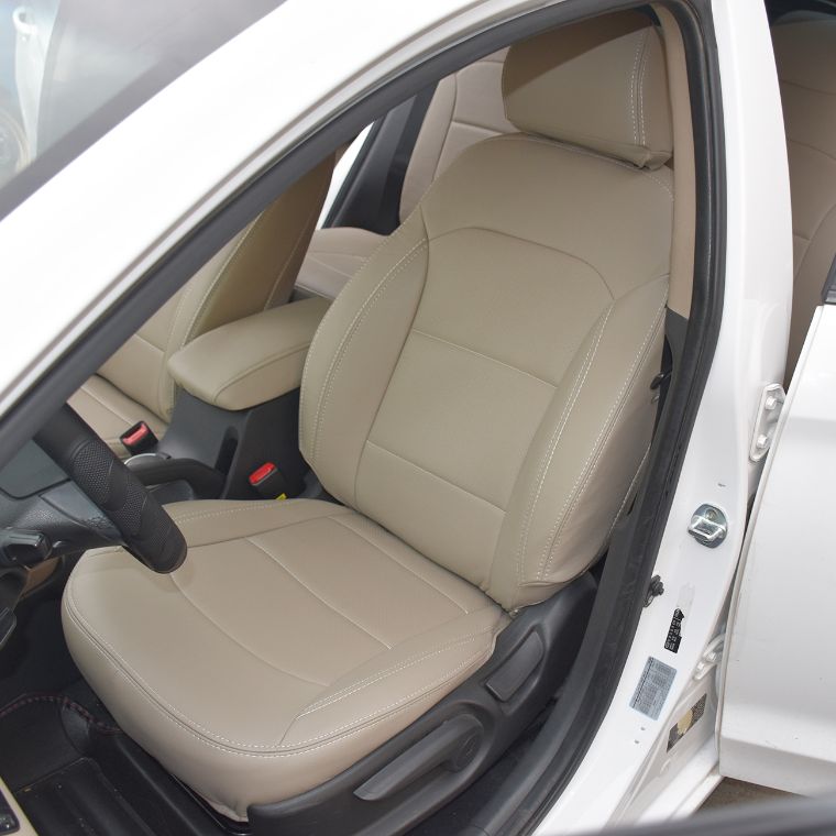 روکش صندلی چرم کرم النترا 2017