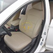 روکش صندلی چرم کرم النترا 2017