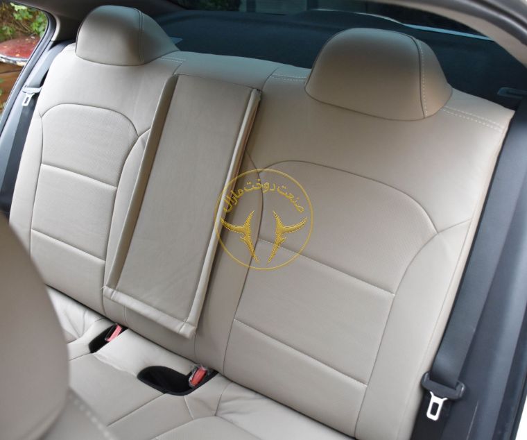 روکش صندلی چرم کرم النترا 2017