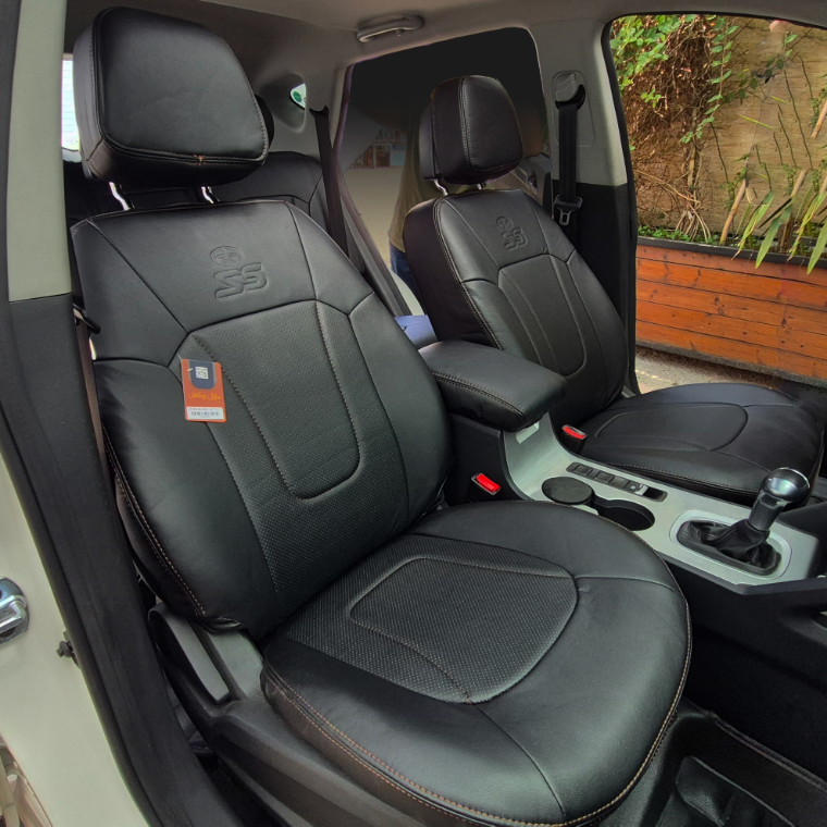 روکش صندلی چرم مشکی جک اس5 S