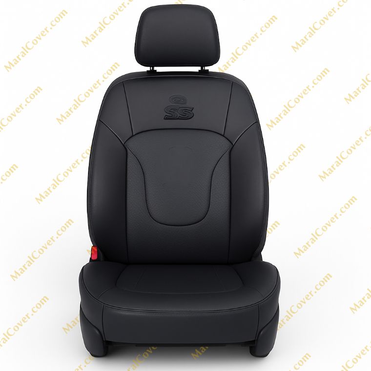 روکش صندلی چرم مشکی جک اس5 S