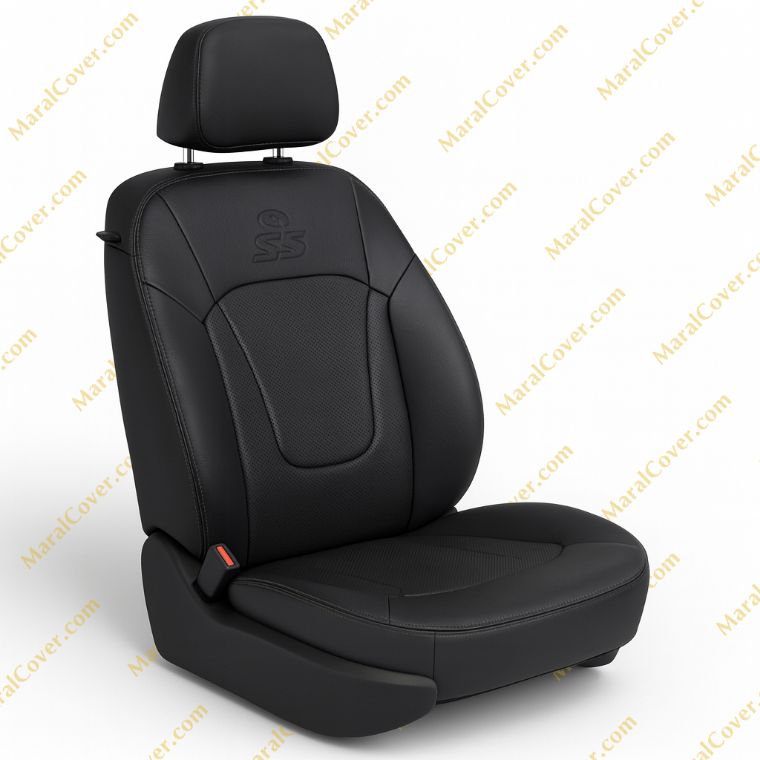 روکش صندلی چرم مشکی جک اس5 S