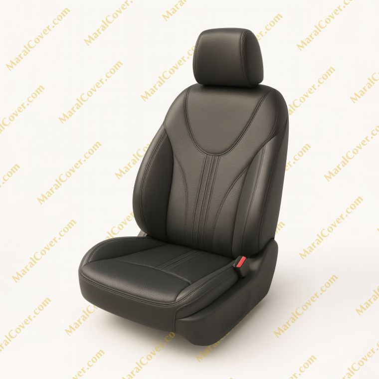 روکش چرم درجه یک مشکی تیگارد