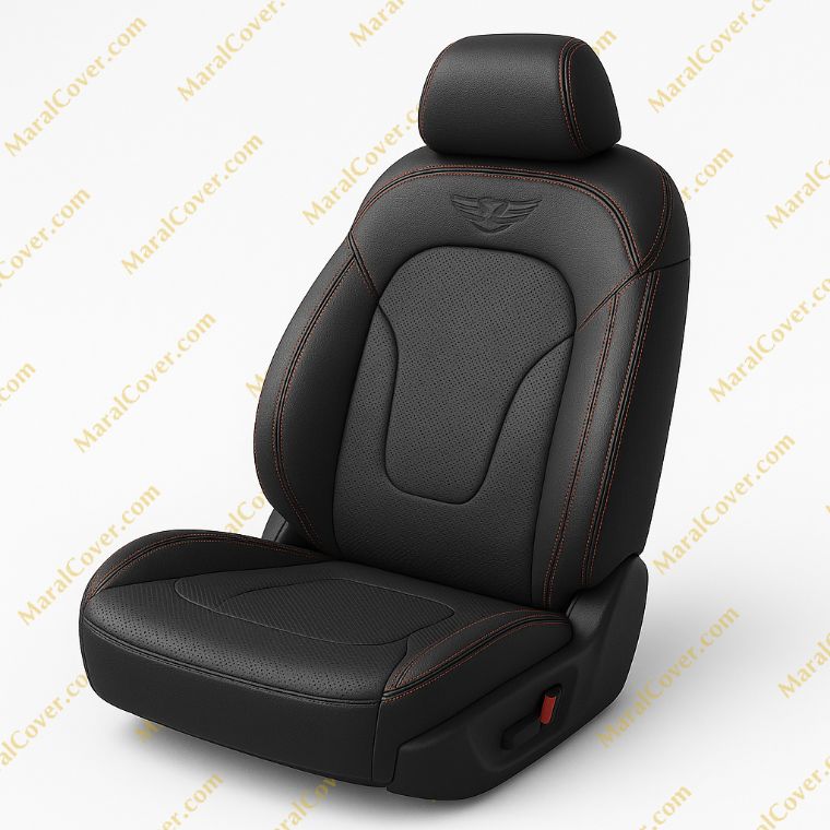 روکش چرم مشکی و مارون هایما S7