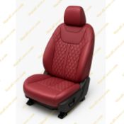 روکش صندلی چرم مشکی قرمز لکسوسی SX5