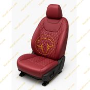 روکش صندلی چرم مشکی قرمز لکسوسی SX5