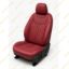 روکش صندلی چرم مشکی قرمز لکسوسی SX5