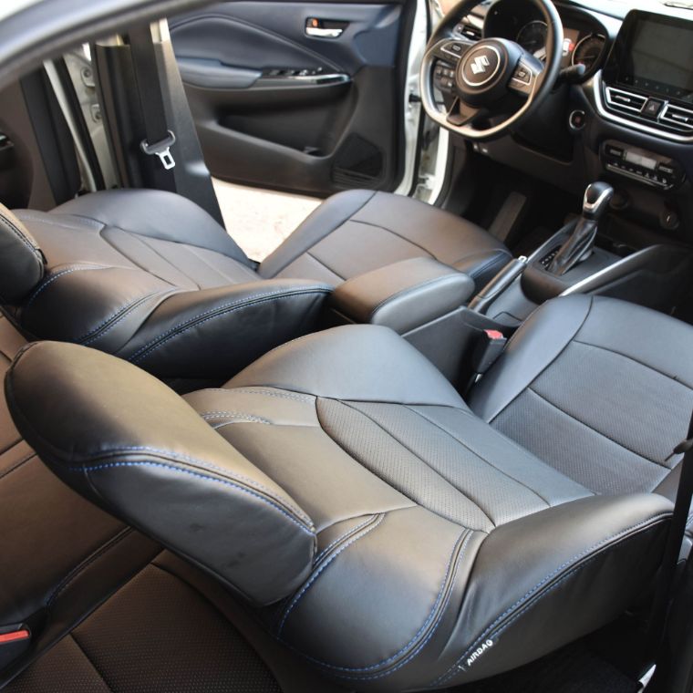 روکش صندلی چرم مشکی سوزوکی بالنو