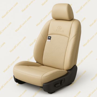 روکش چرم کرم لکسوس ای اس 350