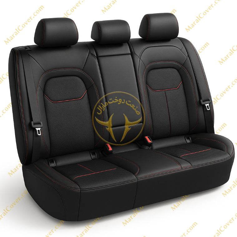 روکش صندلی چرم مشکی فابریکی تیگو 7 پرو.