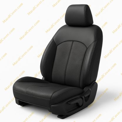 روکش چرم مشکی مزدا 2 مارال