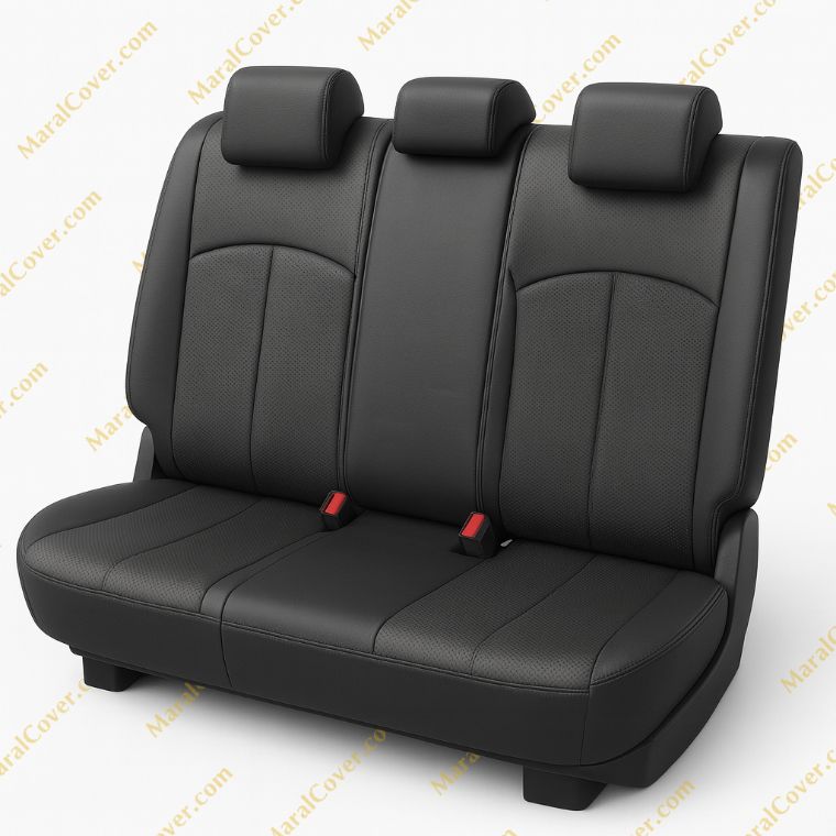 روکش چرم مشکی مزدا 2 مارال