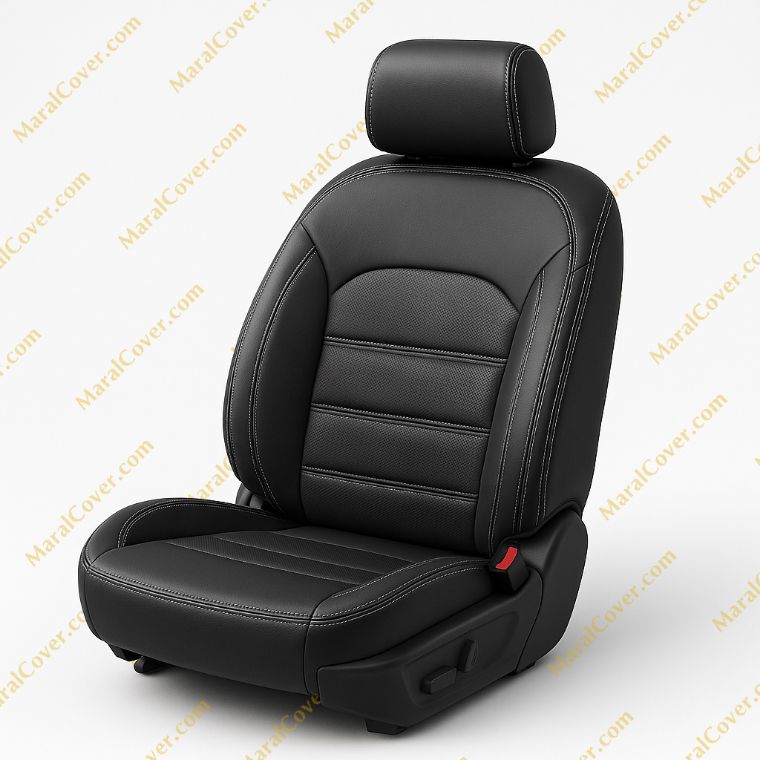 روکش چرم مارال طوسی کاپرا 2