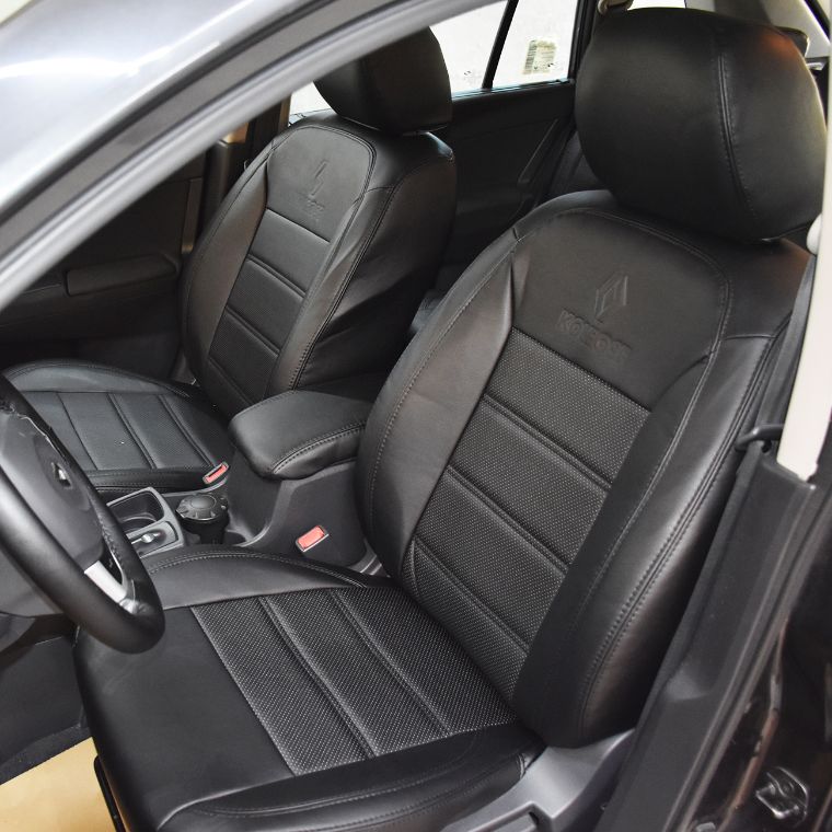 روکش چرم مشکی کولیوس 2016 - 2014