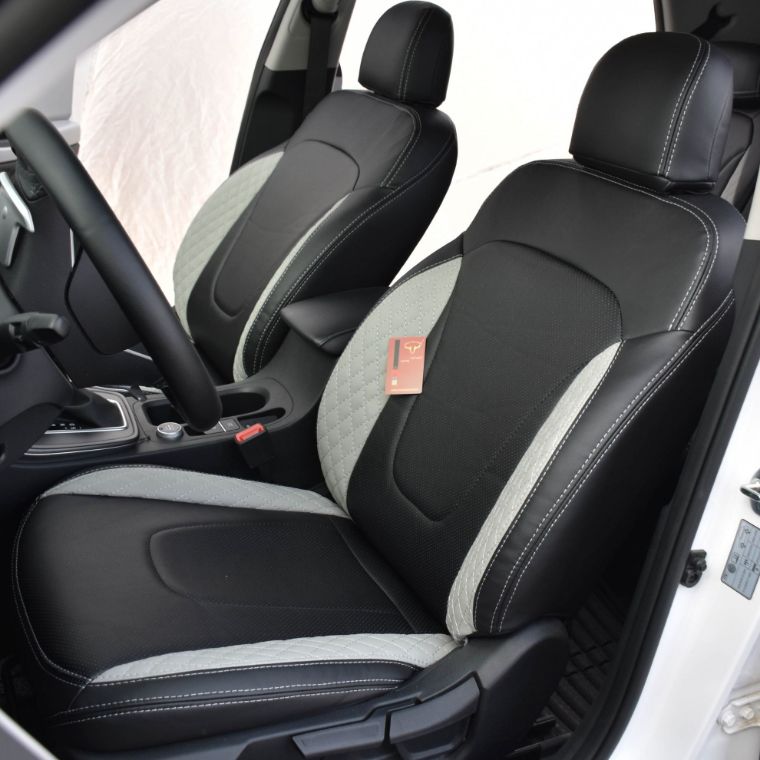 روکش صندلی کرتا مشکی چرم درجه یک