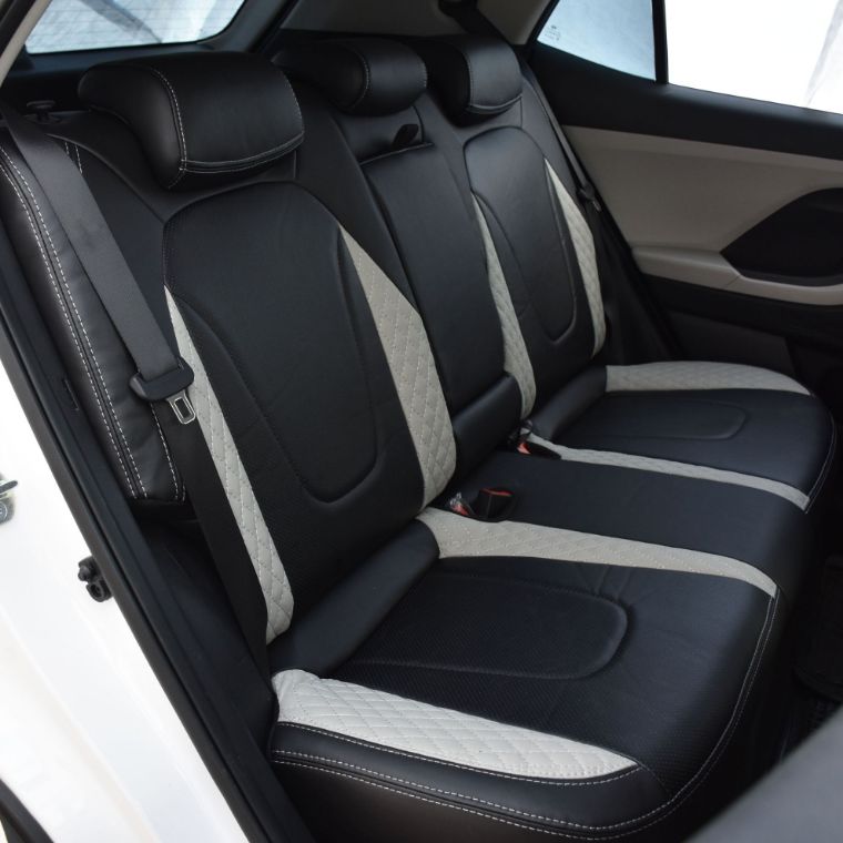 روکش صندلی کرتا مشکی چرم درجه یک