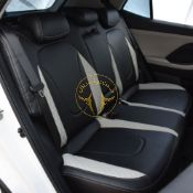 روکش صندلی کرتا مشکی چرم درجه یک