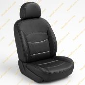 روکش صندلی چرم مدل پرو مفزی سفید 206