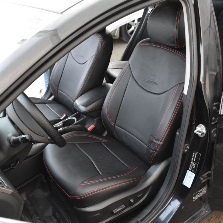 روکش صندلی چرم مشکی هیوندا النترا