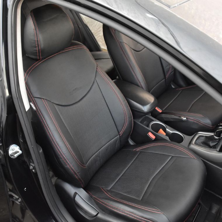 روکش صندلی چرم مشکی هیوندا النترا