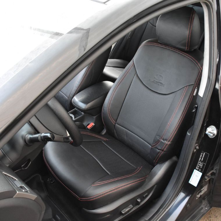 روکش صندلی چرم مشکی هیوندا النترا