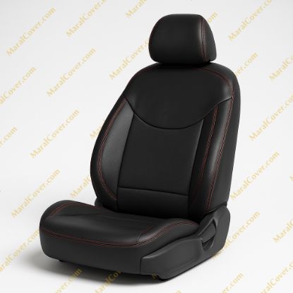 روکش صندلی چرم مشکی هیوندا النترا