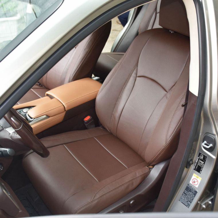 روکش صندلی لکسوس RX200 چرم قهوه‌ای