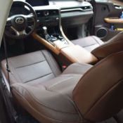 روکش صندلی لکسوس RX200 چرم قهوه‌ای