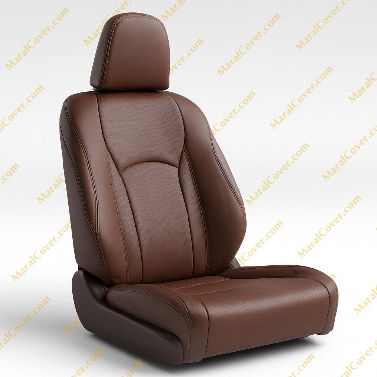 روکش صندلی لکسوس RX200 چرم قهوه‌ای