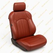 روکش چرم زرشکی هیوندا کوپه FX