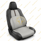 روکش چرم مشکی و طوسی راوفور Rav4 2025