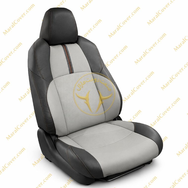 روکش چرم مشکی و طوسی راوفور Rav4 2025