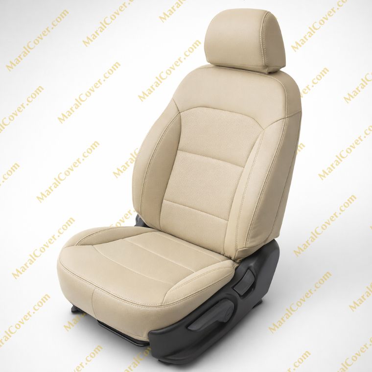 روکش صندلی چرم کرم النترا 2017