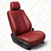 روکش چرم قرمز لکسوسی مگان 2000