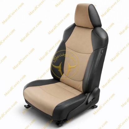 روکش چرم مشکی و کرم راوفور Rav4 2025