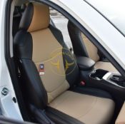 روکش چرم مشکی و کرم راوفور Rav4 2025