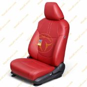 روکش صندلی چرم ضد تعریق کرولا کراس 2024 قرمز لکسوسی