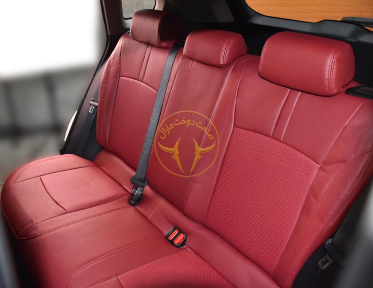 روکش صندلی چرم ضد تعریق کرولا کراس 2024 سفید - مشکی