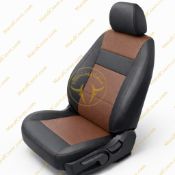 روکش صندلی چرم مشکی و مارون آی 20 I