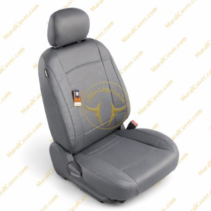 روکش صندلی چرم طوسی آوانته